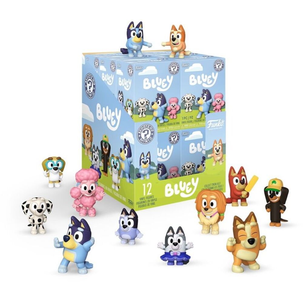 Funko Mystery Mini: Bluey (One Random Mystery Mini Per Transaction)
